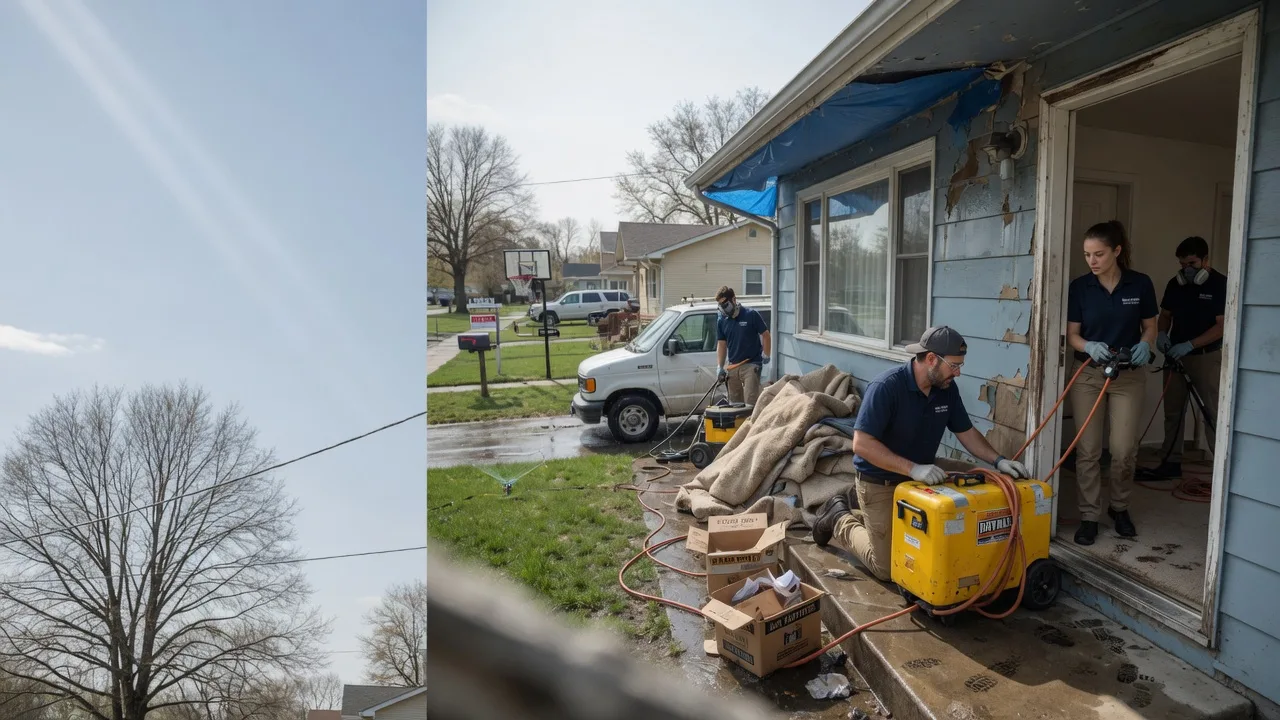 Basement Flood Cleanup in Prosser, WA near me